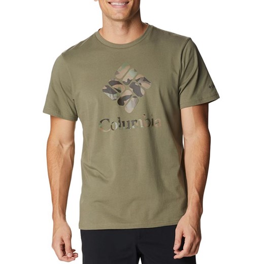 Koszulka Columbia Rapid Ridge Graphic 1888813397 - zielona ze sklepu streetstyle24.pl w kategorii T-shirty męskie - zdjęcie 142864650