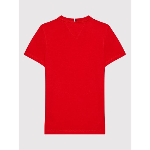 Tommy Hilfiger T-Shirt Essential KB0KB06879 M Czerwony Regular Fit Tommy Hilfiger 6Y okazja MODIVO