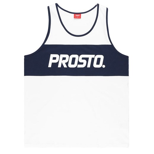 Koszulka Prosto Klasyk Tank Top Fest KL221MTEE4022 - biała M streetstyle24.pl