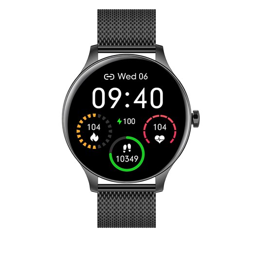 Smartwatch GARETT ELECTRONICS - Classy Black  eobuwie.pl