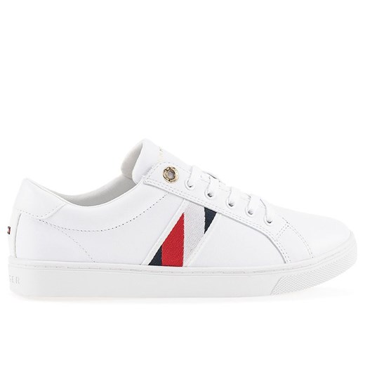 Buty Tommy Hilfiger Corporate FW0FW06605-YBR - białe Tommy Hilfiger 39 streetstyle24.pl