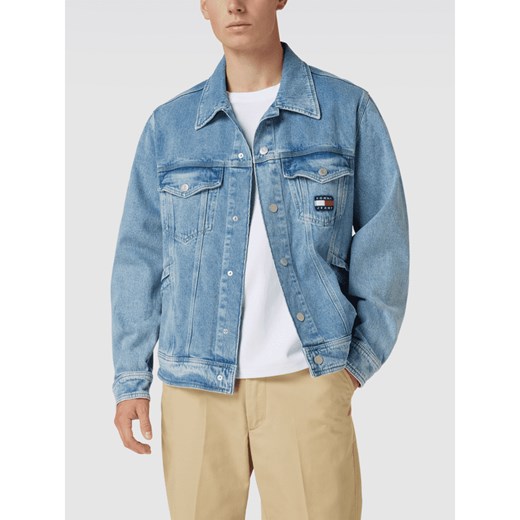 Kurtka jeansowa z wyhaftowanym logo model 'ARCHIVE' Tommy Jeans M Peek&Cloppenburg 