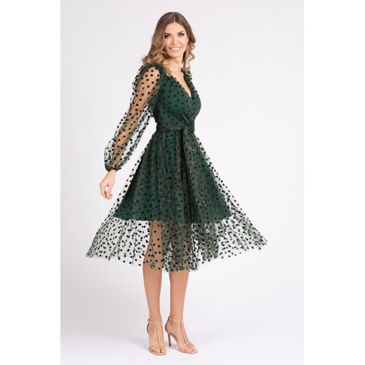 Elegancka sukienka lalita, rozmiary: - 34 Vissavi 34 VISSAVI