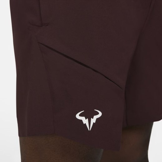 Męskie spodenki tenisowe 18 cm NikeCourt Dri-FIT ADV Rafa - Czerwony Nike 2XL Nike poland