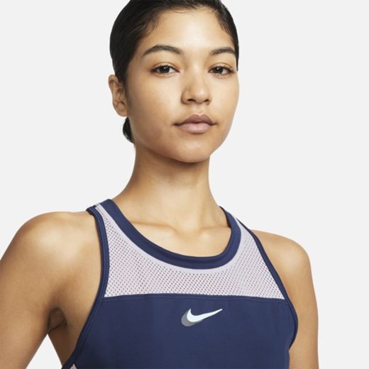 Damska sukienka do tenisa NikeCourt Dri-FIT Slam - Niebieski Nike XL Nike poland