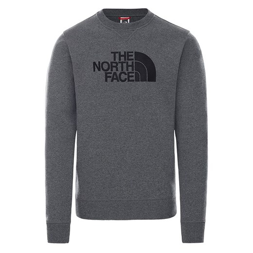 Bluza The North Face Drew Peak Crew 0A4SVRGVD1 - szara ze sklepu streetstyle24.pl w kategorii Bluzy męskie - zdjęcie 142987981