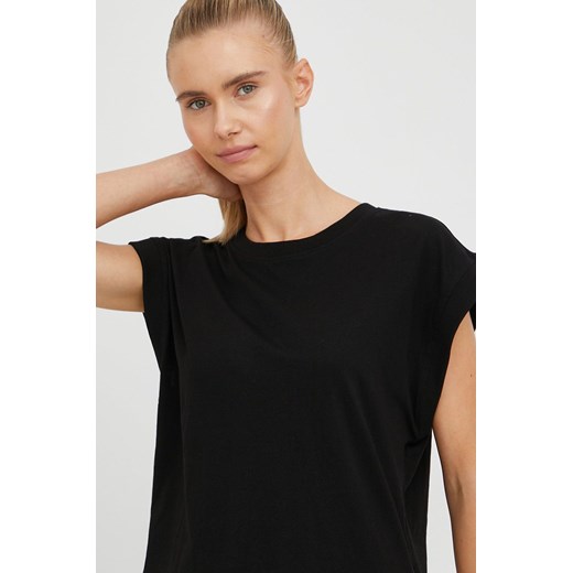 Outhorn t-shirt damski kolor czarny Outhorn L ANSWEAR.com