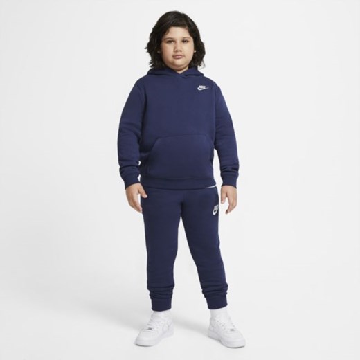 Bluza z kapturem dla dużych dzieci (chłopców) Nike Sportswear Club Fleece (o Nike S+ okazyjna cena Nike poland