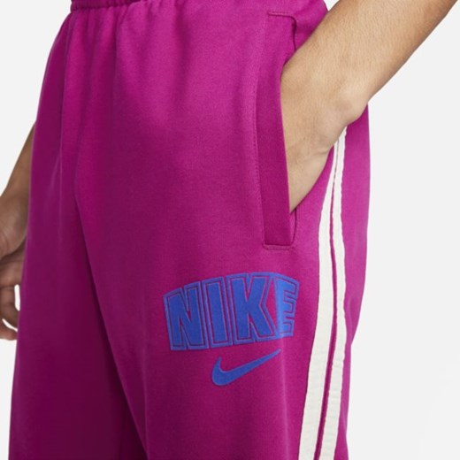 Męskie spodnie z dzianiny Nike Sportswear - Fiolet Nike XS Nike poland