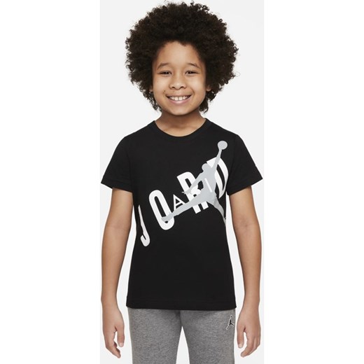 T-shirt dla małych dzieci z nadrukiem w stylu retro Jordan - Czerń Jordan 36 Nike poland