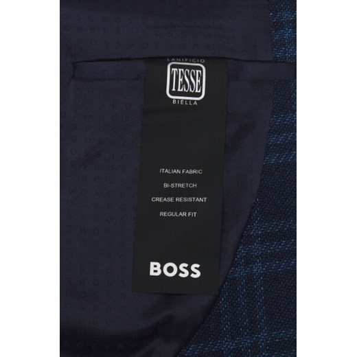 BOSS Marynarka H-Janson-Patch-224 | Regular Fit 48 Gomez Fashion Store