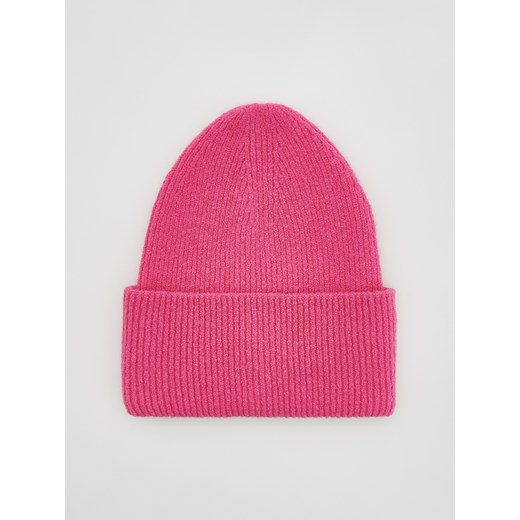 Reserved - Czapka beanie - Różowy Reserved ONE SIZE Reserved