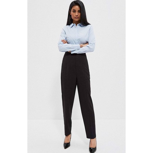 Eleganckie spodnie z prostą nogawką 3911, Kolor czarny, Rozmiar XS, Moodo ze sklepu Primodo w kategorii Spodnie damskie - zdjęcie 143064294