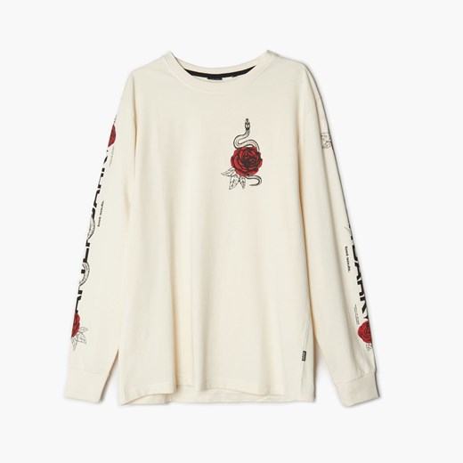 T-shirt męski Cropp z długim rękawem z dzianiny