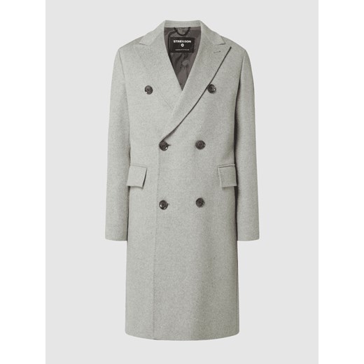 Płaszcz z domieszką kaszmiru model ‘Park Lane’ Strellson 50 Peek&Cloppenburg 