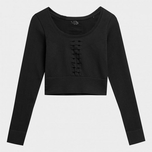 Damski longsleeve crop-top 4F 4FAW22TLONF073 XS/S Sportstylestory.com