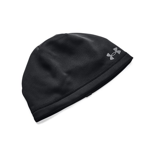 Męska czapka treningowa UNDER ARMOUR UA Storm Beanie - czarna ze sklepu Sportstylestory.com w kategorii Czapki zimowe męskie - zdjęcie 143091394