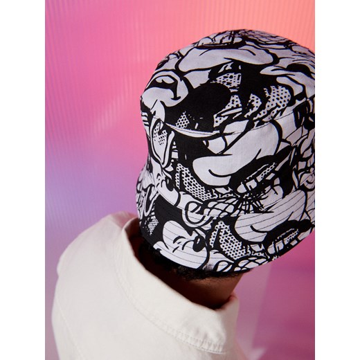 Reserved - Kapelusz bucket hat Myszka Miki - Czarny Reserved M Reserved