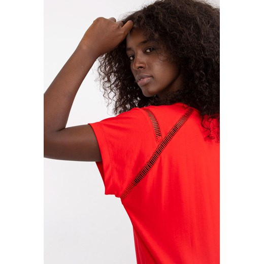 Bluzka Model FA-BZ-7237.40P Red (uniwersalny) Fancy uniwersalny DobraKiecka