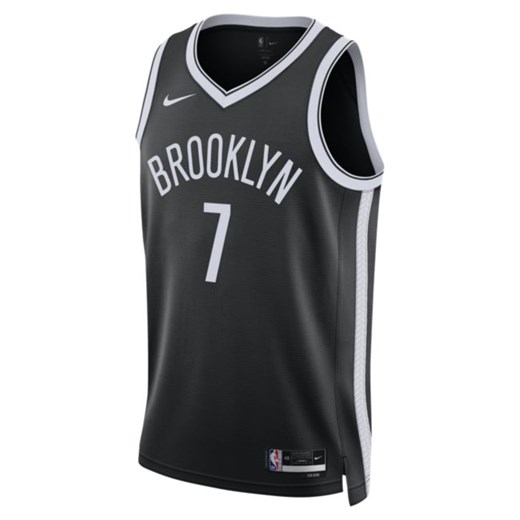 Koszulka Nike Dri-FIT NBA Swingman Brooklyn Nets Icon Edition 2022/23 - Czerń Nike L Nike poland