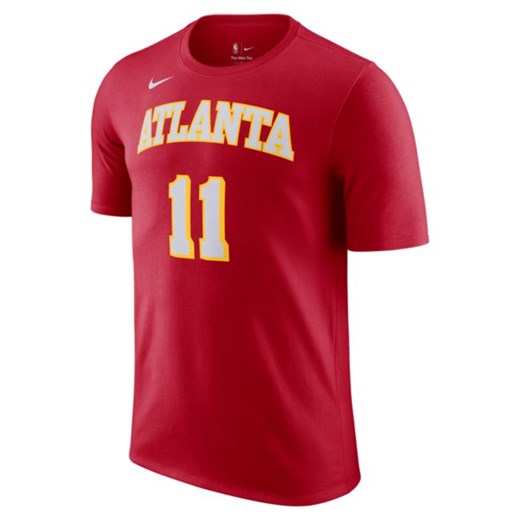 T-shirt męski NBA Nike Atlanta Hawks - Czerwony Nike M Nike poland