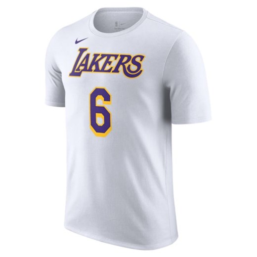 T-shirt męski Los Angeles Lakers Nike NBA - Biel Nike 2XL Nike poland