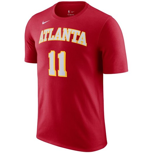 T-shirt męski NBA Nike Atlanta Hawks - Czerwony Nike L Nike poland