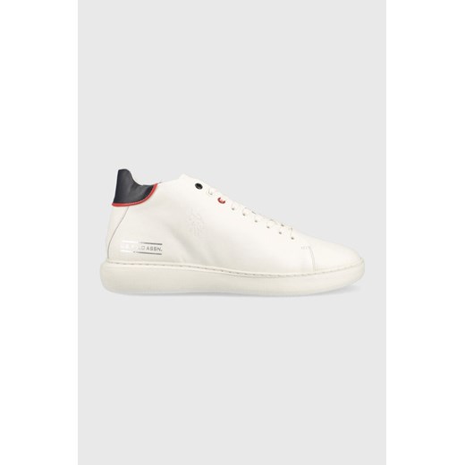 U.S. Polo Assn. sneakersy skórzane CRYME kolor biały ze sklepu ANSWEAR.com w kategorii Trampki męskie - zdjęcie 143235352