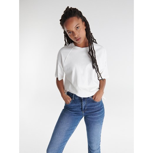 Reserved - Jeansy flared fit - Granatowy Reserved 38 Reserved