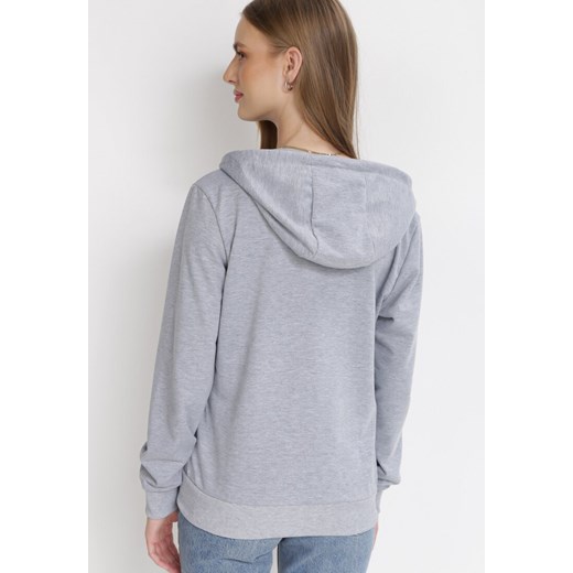 Bluza damska Born2be krótka z dzianiny
