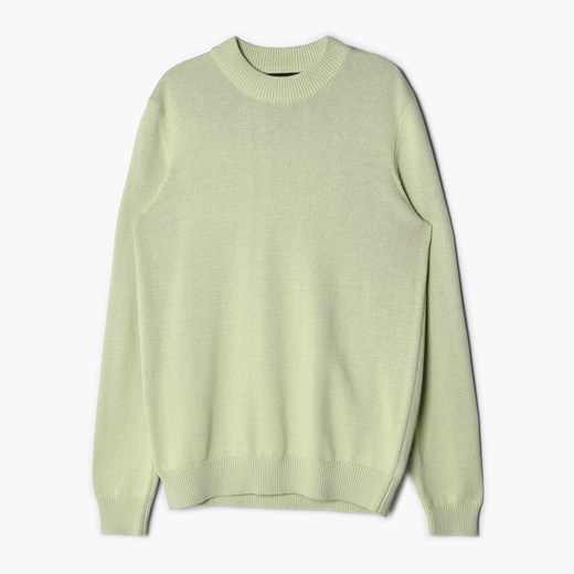 Cropp - Sweter z półgolfem - Zielony Cropp L Cropp