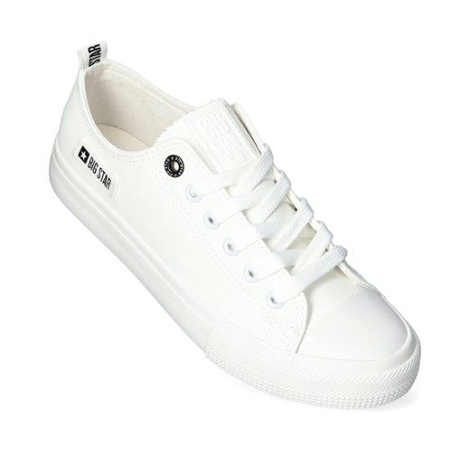 Trampki Big Star KK274010 Białe ze sklepu Arturo-obuwie w kategorii Trampki damskie - zdjęcie 143289542
