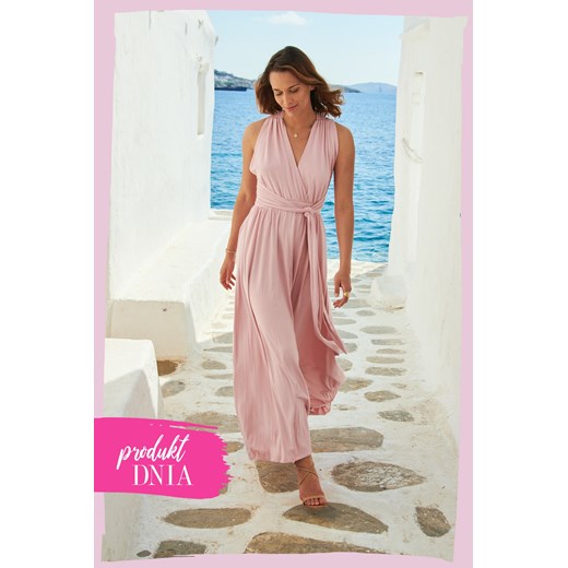 Sukienka infinity maxi Pink Prosecco, S/M Naoko S/M okazyjna cena NAOKO