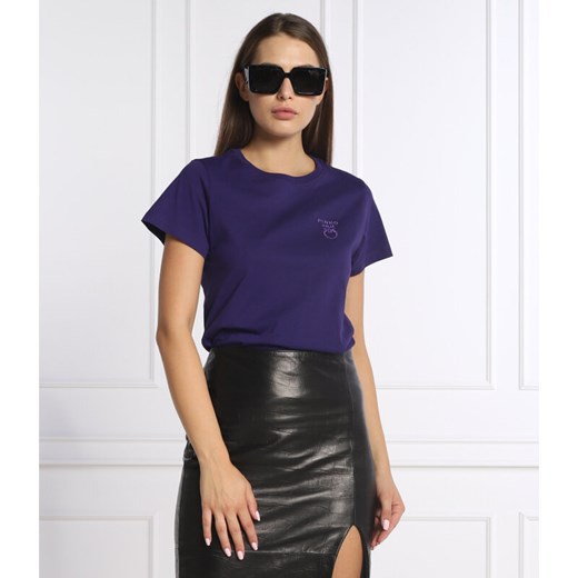 Pinko T-shirt TREVIGLIO 1 | Regular Fit Pinko XS okazja Gomez Fashion Store