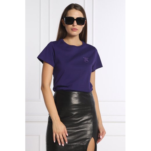 Pinko T-shirt TREVIGLIO 1 | Regular Fit Pinko XS okazja Gomez Fashion Store