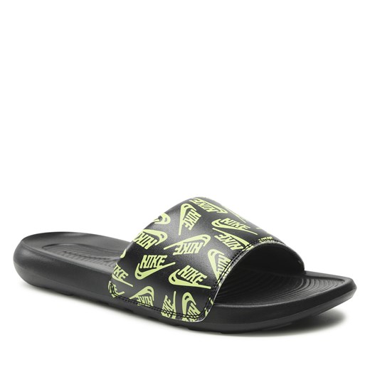 Klapki NIKE - Victori One Slide Print CN9678 010 Black/Volt/Black Nike 46 eobuwie.pl