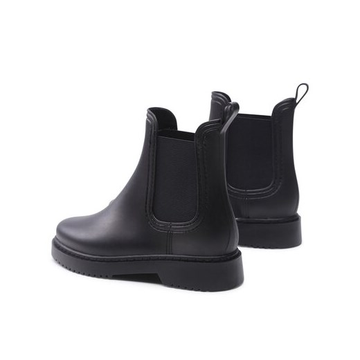 Jenny Fairy kalosze damskie czarne z niską cholewką bez zapięcia 