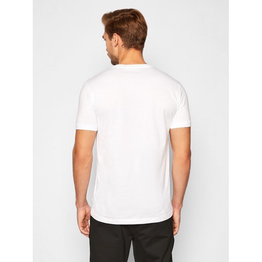 Calvin Klein Jeans T-Shirt Logo J30J316477 Biały Regular Fit S okazja MODIVO