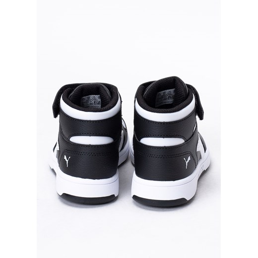 Sneakersy dziecięce czarne Puma Rebound Layup Sl V PS Puma 29 Sneaker Peeker