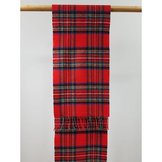 Szalik z wełny jagnięcej Royal Stewart tartan Tartan I Wełna OneSize Tartan i Wełna