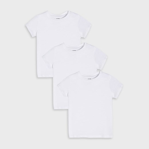 Sinsay - Koszulki 3 pack - Biały Sinsay 122 Sinsay