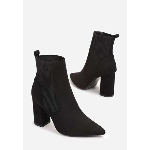 Czarne Botki Dacoilae 40 okazja born2be.pl