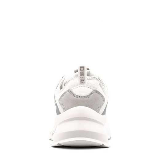 Buty sportowe damskie białe sneakersy na płaskiej podeszwie 