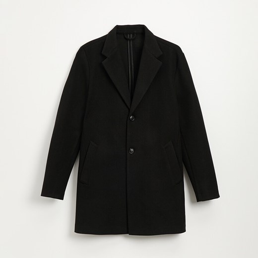 Płaszcz w formalnym stylu czarny - Czarny House XXL House