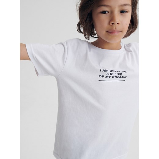 Reserved - Bawełniany t-shirt - Reserved 116 (5-6 lat) Reserved