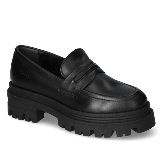 Mokasyny Tamaris 1-24715-29/003 Czarne ze sklepu Arturo-obuwie w kategorii Mokasyny damskie - zdjęcie 143493523