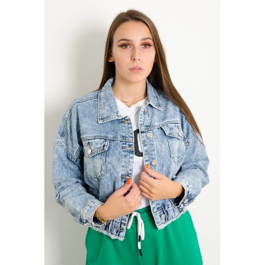 KURTKA JEANSOWA Z GUMĄ Olika M olika.com.pl