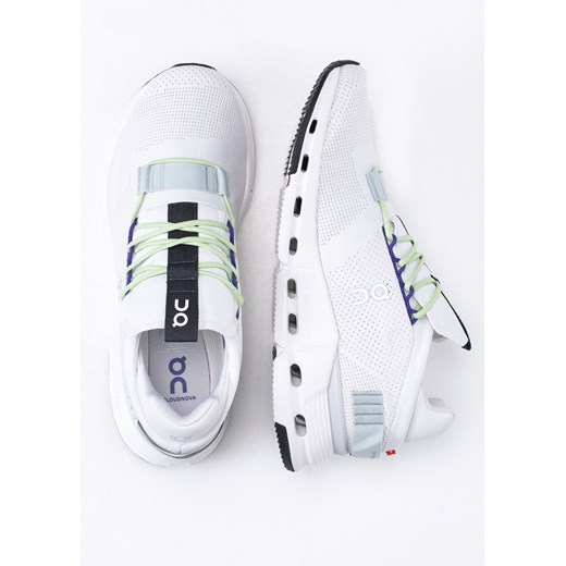 Sneakersy męskie białe On Running Cloudnova On Running 47 Sneaker Peeker