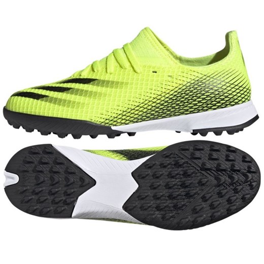 Buty piłkarskie adidas X Ghosted.3 Tf Jr FW6926 wielokolorowe żółcie 38 2/3 ButyModne.pl