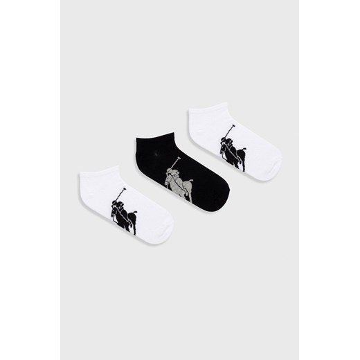 Polo Ralph Lauren - Skarpety (3-pack) 449655205002 ze sklepu ANSWEAR.com w kategorii Skarpetki męskie - zdjęcie 143584292